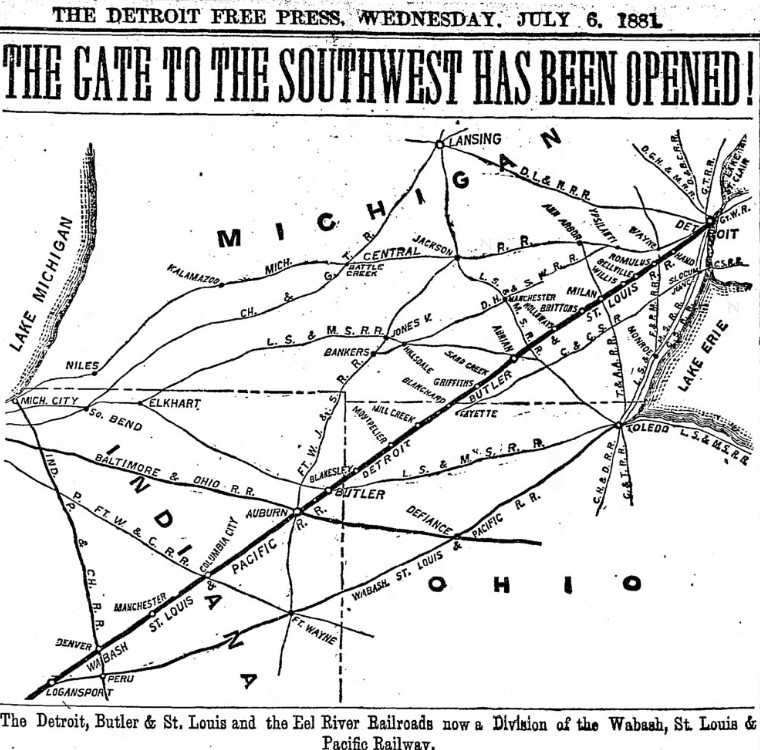 Wabash Map To Detroit